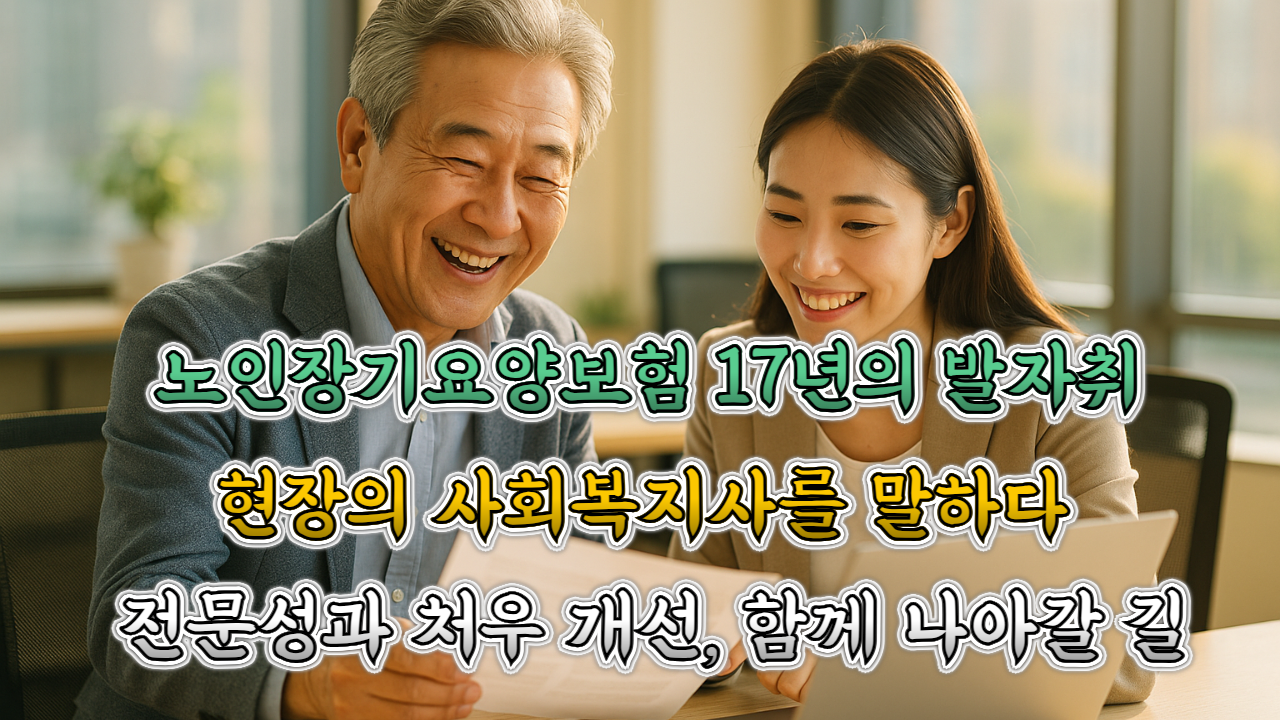 노인장기요양보험,사회복지사처우개선,장기요양사회복지사,복지현장목소리,돌봄현장,복지정책토론회,사회복지정책,고령사회,사회복지사존중
