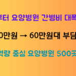 요양병원 간병비